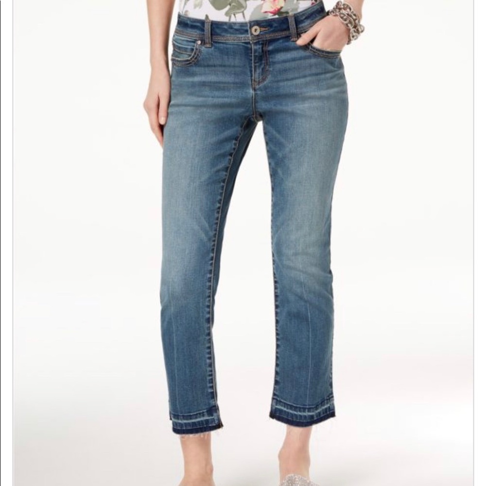 Cropped jeans